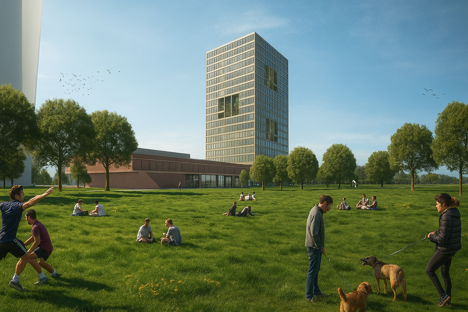 Bürohochhaus Köln - Detailansicht