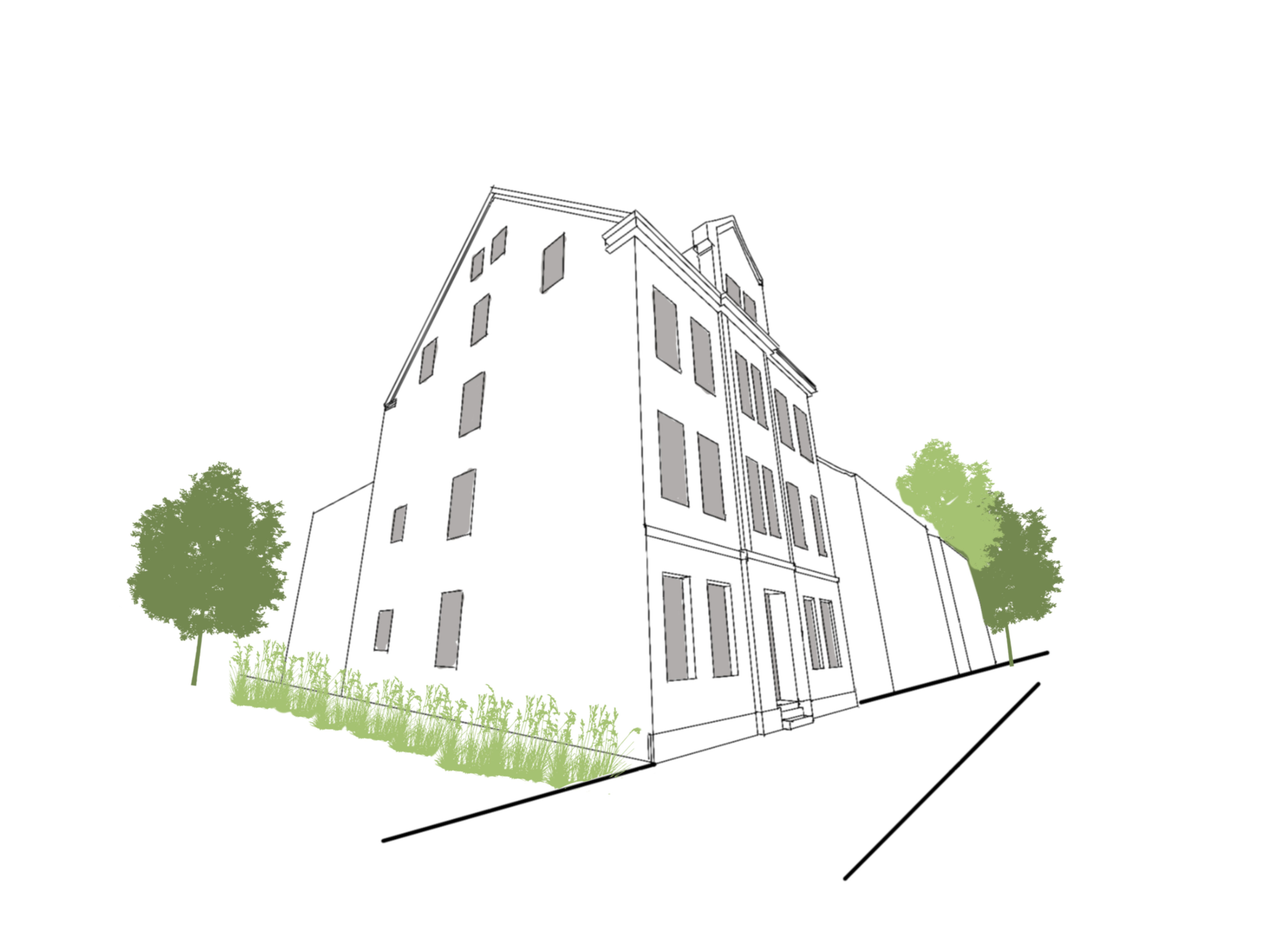 Revitalisierung Altbau - Innenraum